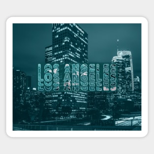 Global Cities: Los Angeles-USA V02 Sticker